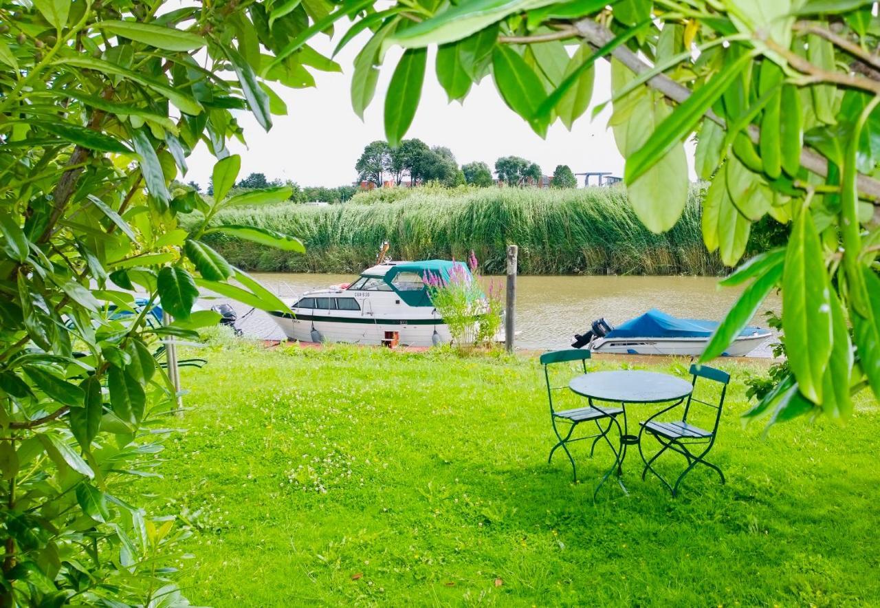 Grünendeich Fewo Blankenese Im Haus Luehegarten מראה חיצוני תמונה